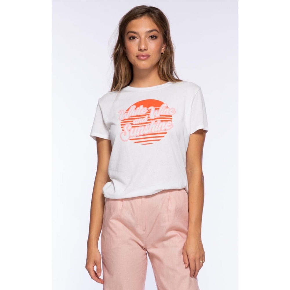 SUB URBAN RIOT White Wine & Sunshine Retro Tee